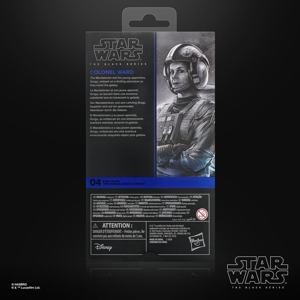 Star Wars: The Mandalorian & Grogu Black Series Action Figure Colonel Ward 15 cm
