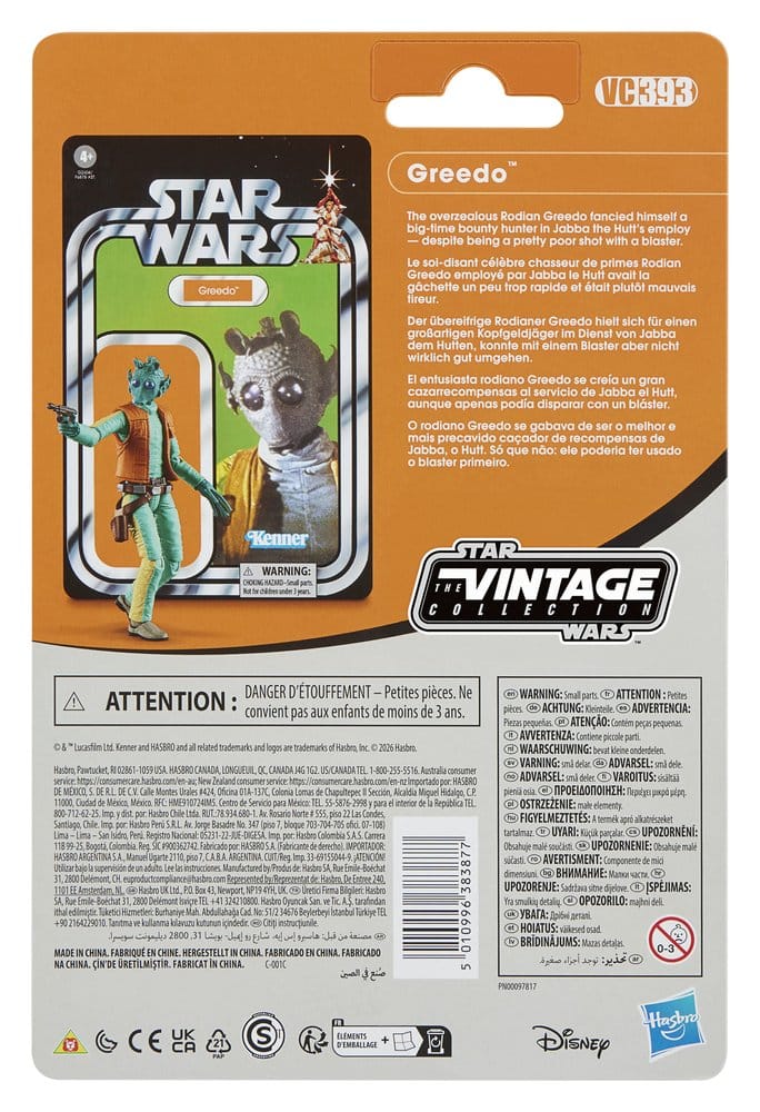 Star Wars Vintage Collection Action Figure Greedo 10 cm