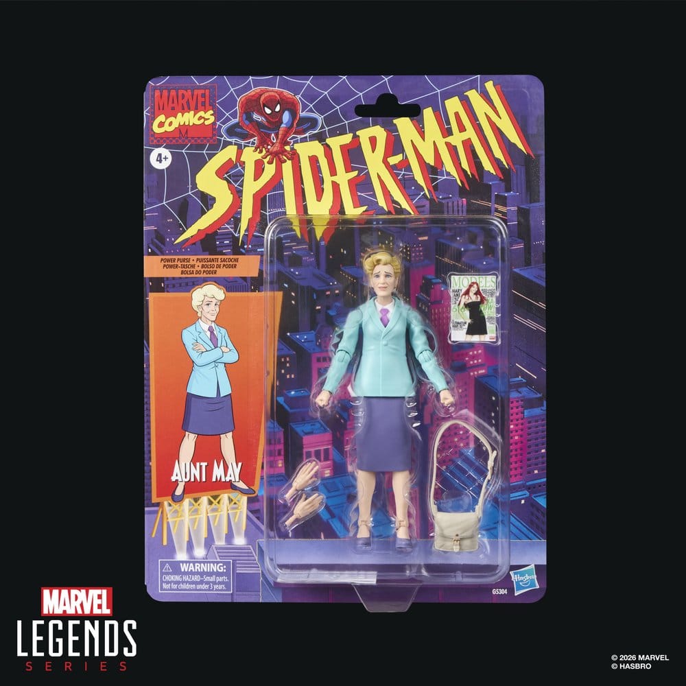 Spider-Man Marvel Legends Action Figure Aunt May 15 cm