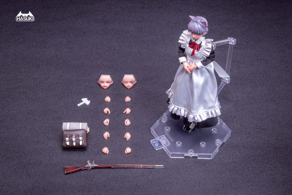 Art Pocket Action Figure 1/12 PA010 Maid Gunner FKEY 6 inch