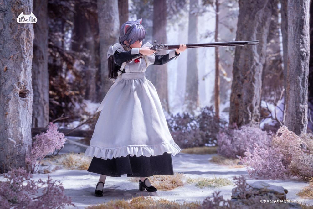 Pocket Art Action Action Figure 1/12 PA010 Maid Gunner FKEY 15 cm