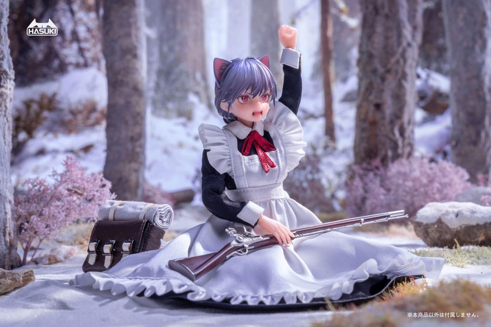 Pocket Art Action Action Figure 1/12 PA010 Maid Gunner FKEY 15 cm