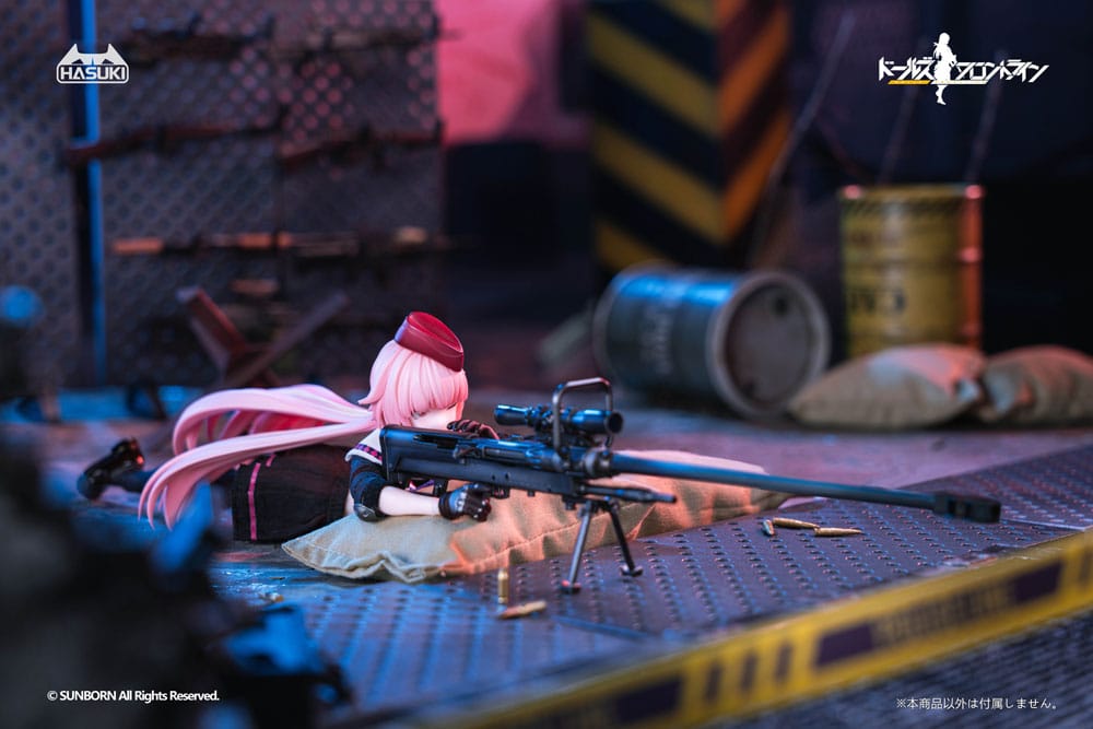Girls´ Frontline Pocket Art Action Action Figure 1/12 PA011 NTW-20 16 cm
