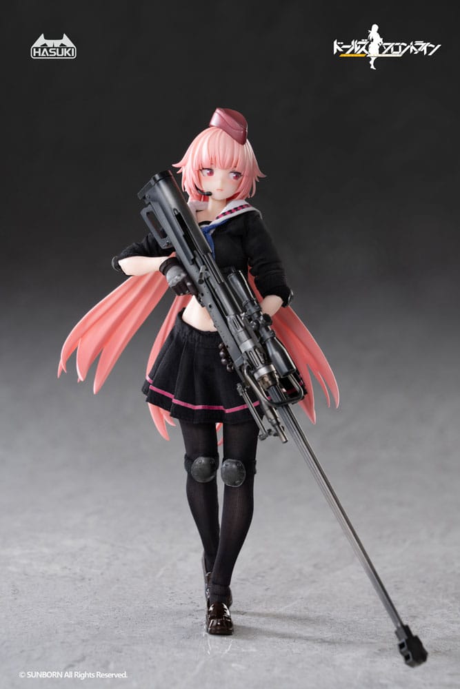 Girls´ Frontline Pocket Art Action Action Figure 1/12 PA011 NTW-20 16 cm