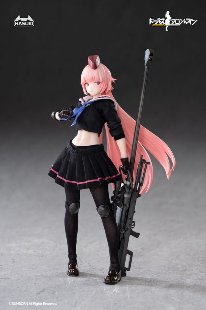 Girls´ Frontline Pocket Art Action Action Figure 1/12 PA011 NTW-20 16 cm