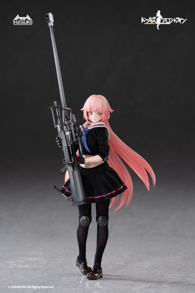 Girls´ Frontline Pocket Art Action Action Figure 1/12 PA011 NTW-20 16 cm