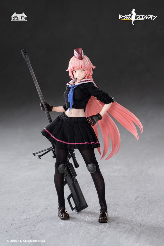 Girls´ Frontline Pocket Art Action Action Figure 1/12 PA011 NTW-20 16 cm