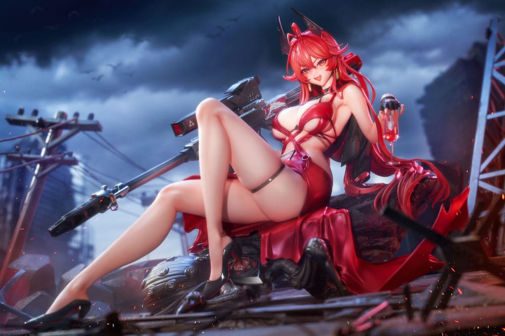 Goddess of Victory: Nikke PVC Statue 1/4 Red Hood Nonsense Red Deluxe Edtition 28 cm