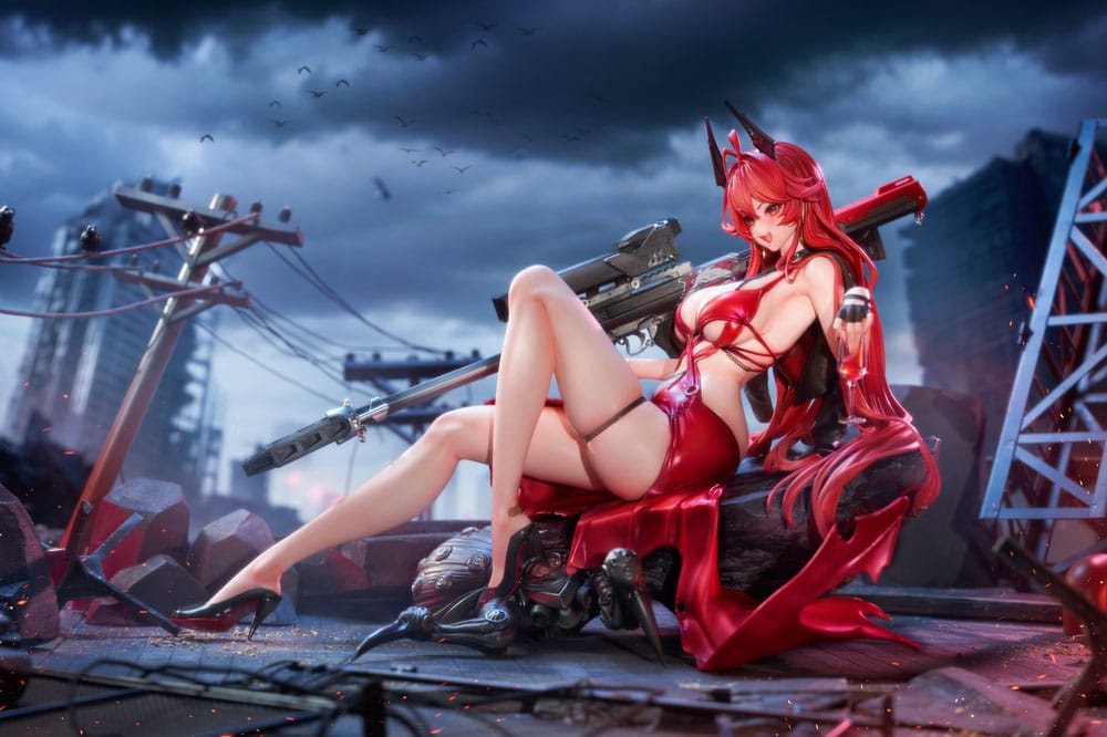 Goddess of Victory: Nikke PVC Statue 1/4 Red Hood Nonsense Red Deluxe Edtition 28 cm