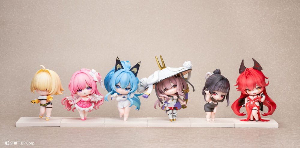 Goddess of Victory: Nikke SAC Series Mini Figures 6-Pack Chibi Vol. 2 10 cm