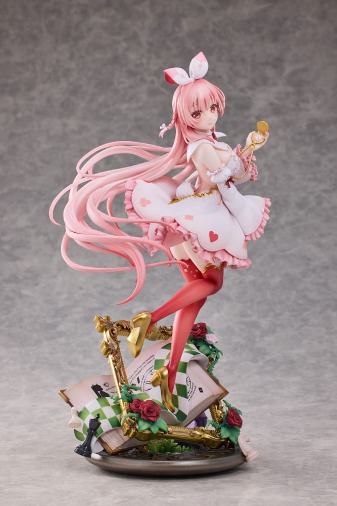 Original Character PVC Statue 1/7 White Rabbit Rosu Wonderland Ver. Illustrated by Rosuuri 29 cm