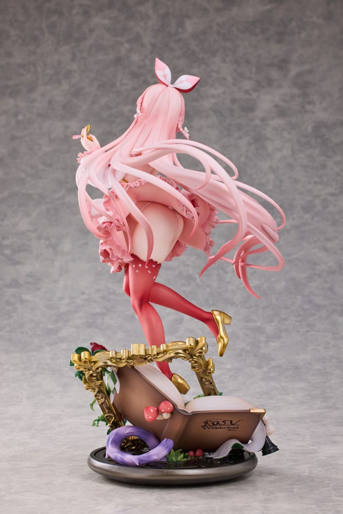 Original Character PVC Statue 1/7 White Rabbit Rosu Wonderland Ver. Illustrated by Rosuuri 29 cm