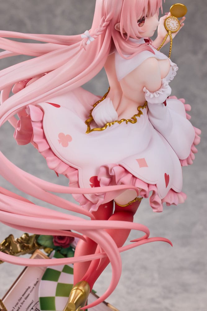 Original Character PVC Statue 1/7 White Rabbit Rosu Wonderland Ver. Illustrated by Rosuuri 29 cm
