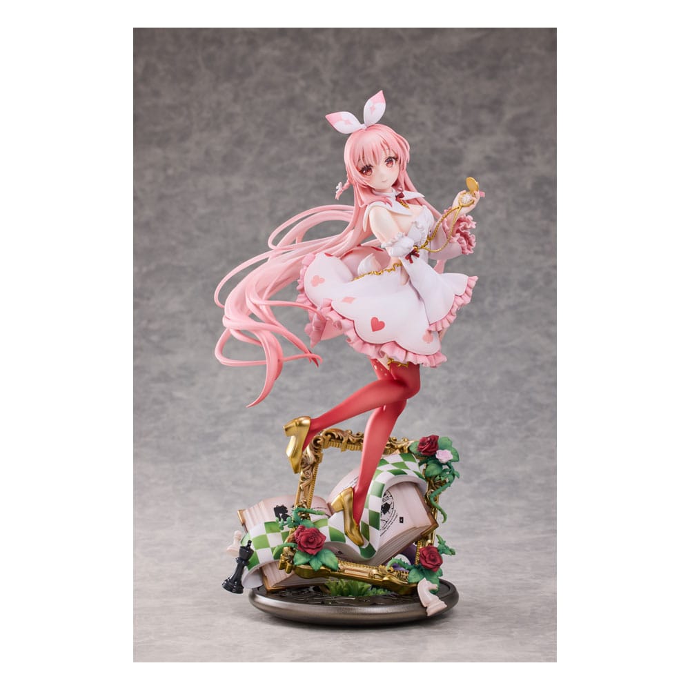 Original Character PVC Statue 1/7 White Rabbit Rosu Wonderland Ver. Illustrated by Rosuuri Deluxe Edition 29 cm