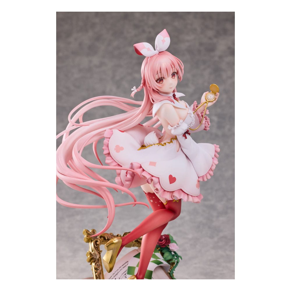 Original Character PVC Statue 1/7 White Rabbit Rosu Wonderland Ver. Illustrated by Rosuuri Deluxe Edition 29 cm