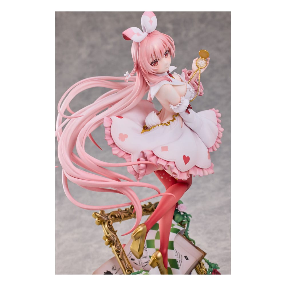 Original Character PVC Statue 1/7 White Rabbit Rosu Wonderland Ver. Illustrated by Rosuuri Deluxe Edition 29 cm
