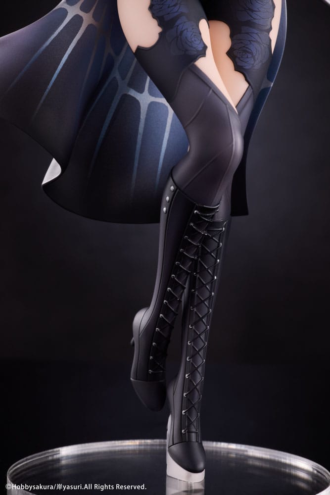 Illustrazione originale Statua in PVC 1/7 Nevaostro Illustrata da Kishi Yasuri 25 cm