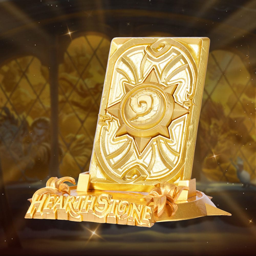 Hearthstone Replica Golden Celebration Card Back 10 cm
