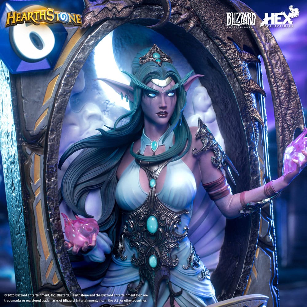 Hearthstone 3D Art Frame Statue Tyrande Whisperwind 31 cm