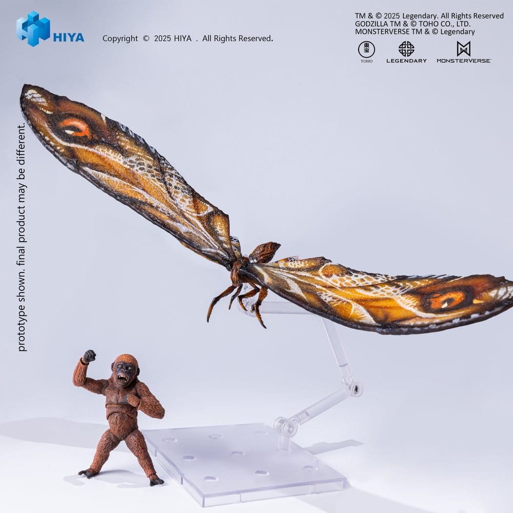 Godzilla x Kong: The New Empire Exquisite Basic Series Action Figure Mothra Premium Set