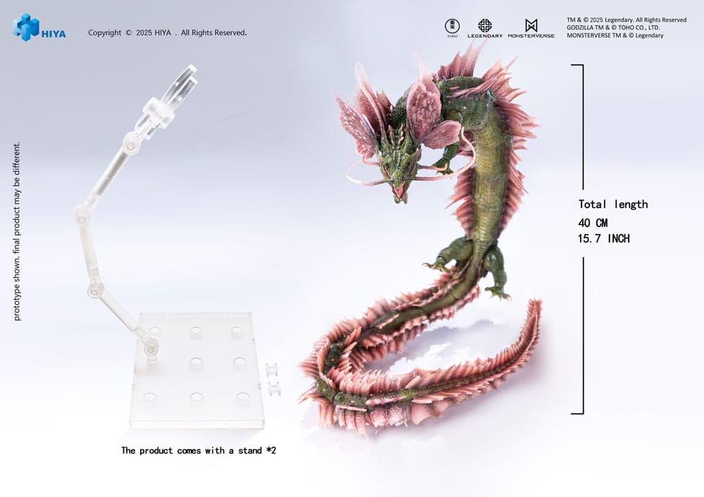 Godzilla x Kong The New Empire Exquisite Basic Action Figure Tiamat 40 cm