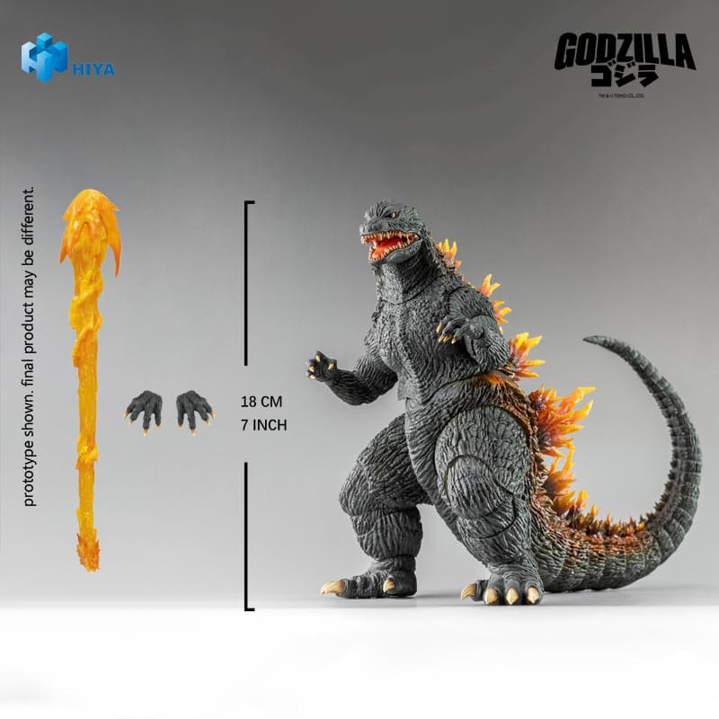 Godzilla 2000: Millennium (1999) Basic Action Figure Required Godzilla Heat Ray 18cm