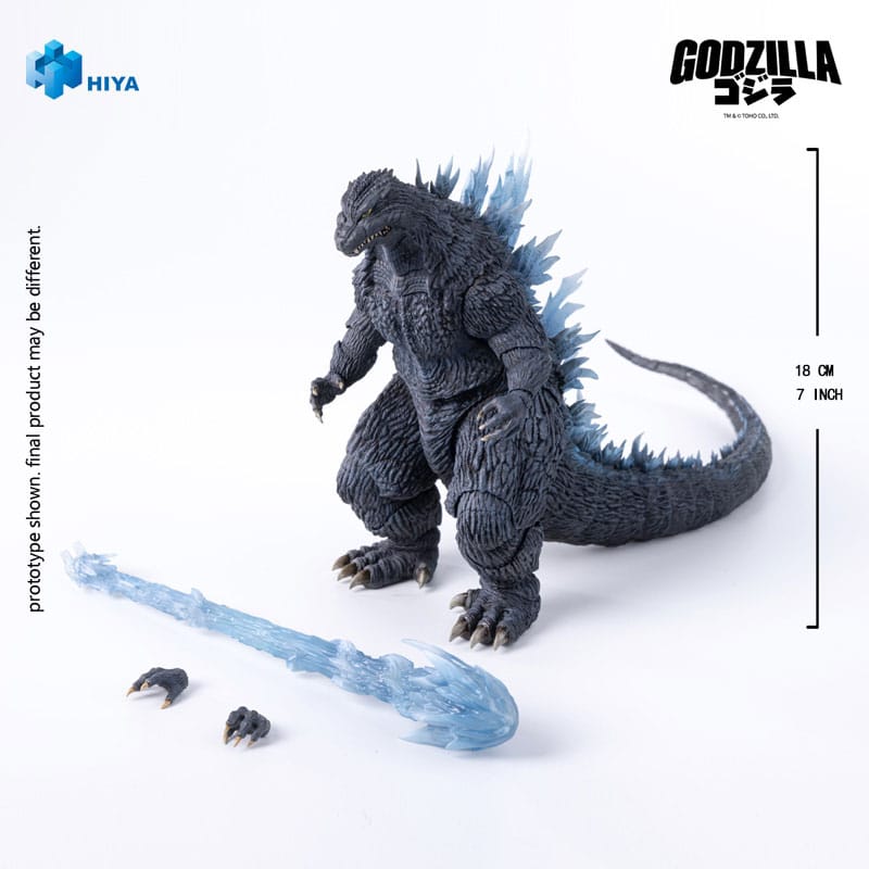 Godzilla vs. Mechagodzilla (2002) Basic Action Figure Required Heat Ray Godzilla 18cm