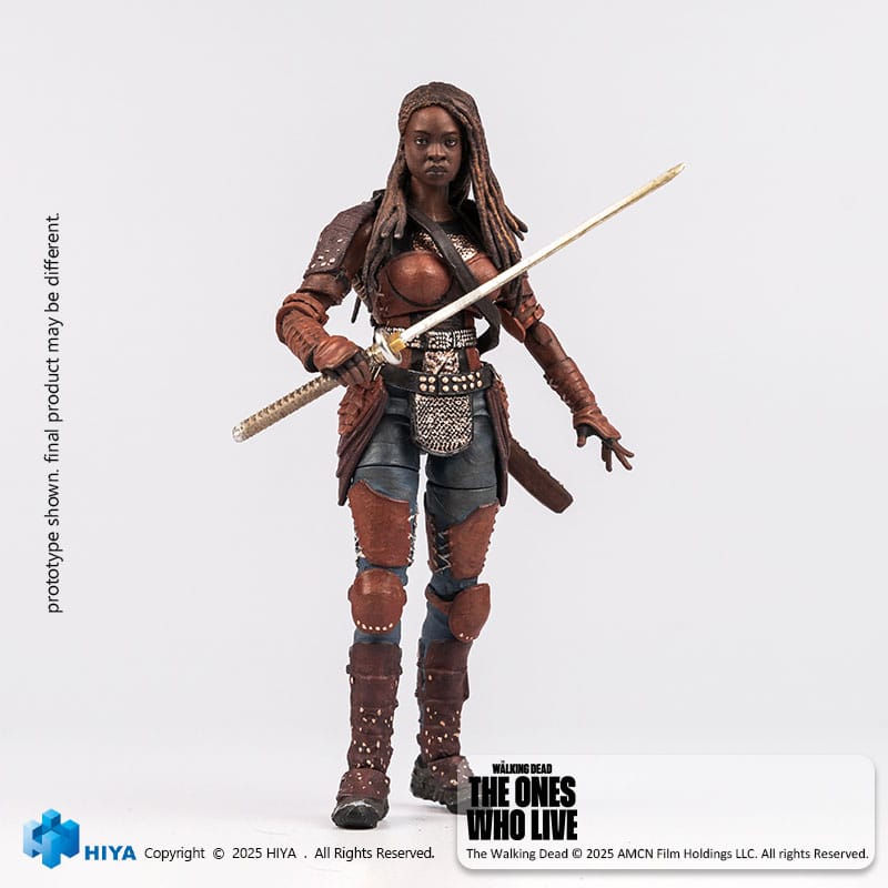 The Walking Dead: The Ones Who Lived Exquisite Mini Action Figure 1/18 Michonne 10 cm
