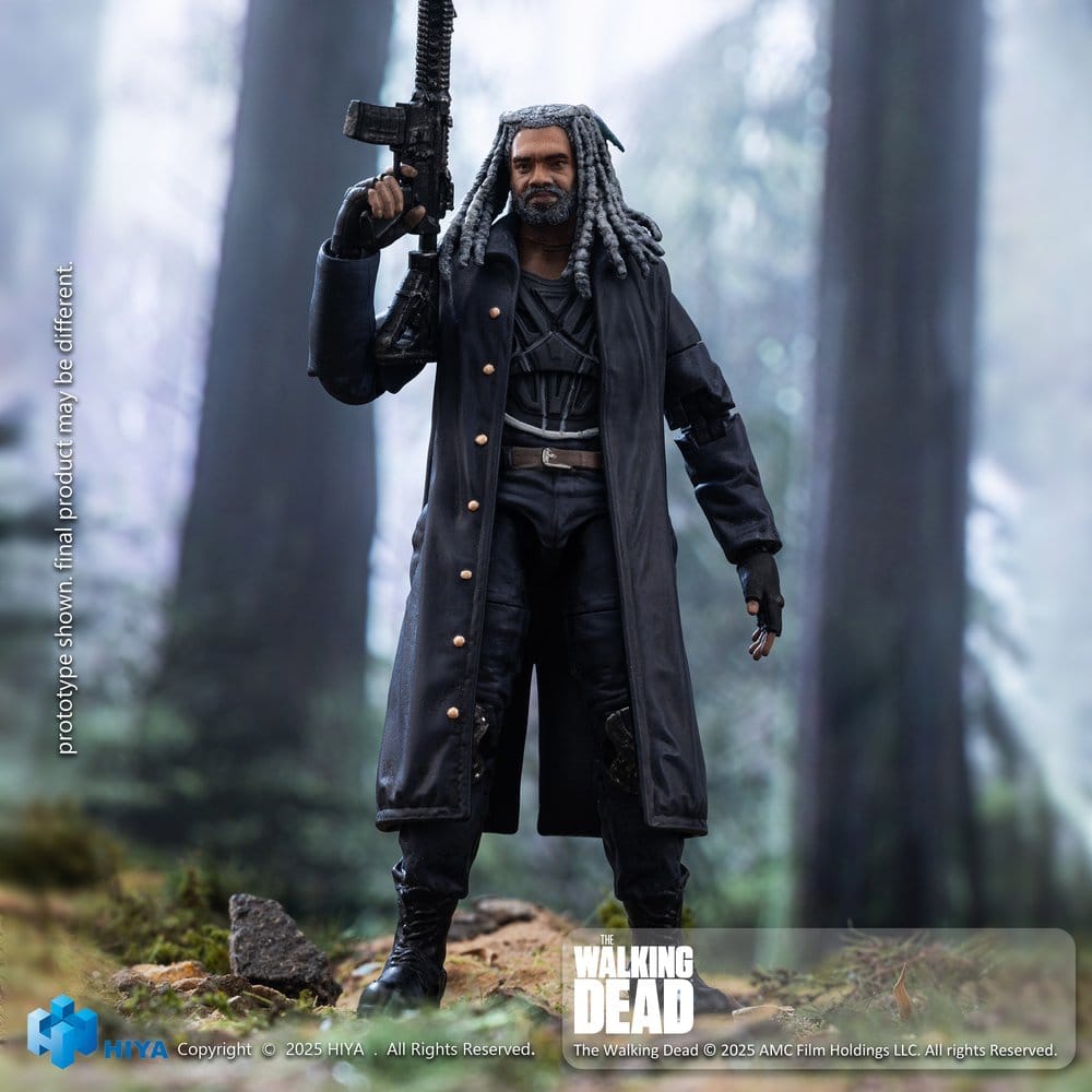The Walking Dead Exquisite Mini Series  Actionfigur 1/18 Ezekiel 11 cm