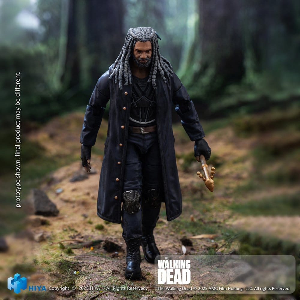 The Walking Dead Exquisite Mini Series  Actionfigur 1/18 Ezekiel 11 cm