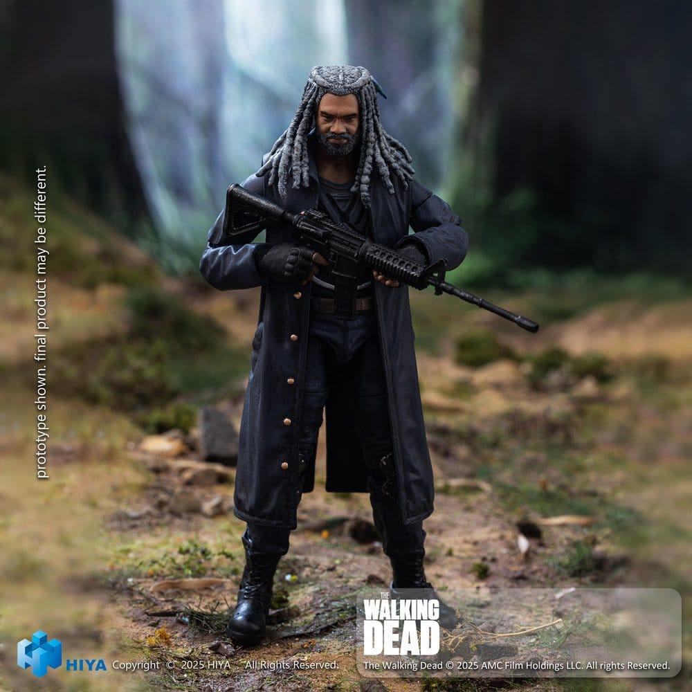The Walking Dead Exquisite Mini Series  Actionfigur 1/18 Ezekiel 11 cm