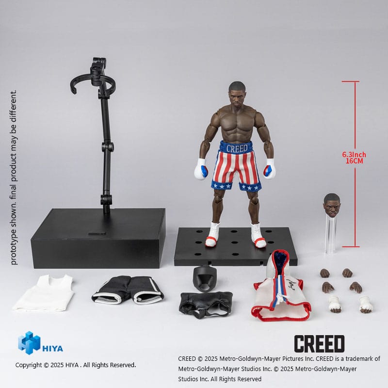 Creed (2015) Exquisite Super Series Actionfigure 1/12 Adonis Creed 16 cm