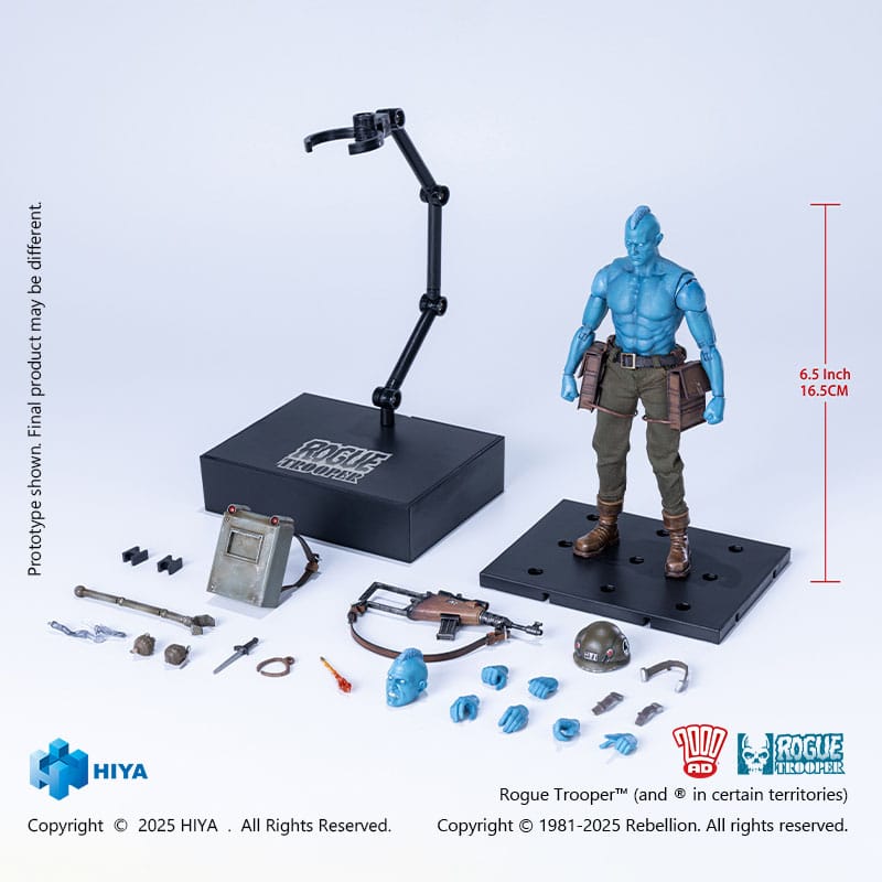 Rogue Trooper Exquisite Super Series  Actionfigur 1/12 Rogue Trooper 16 cm