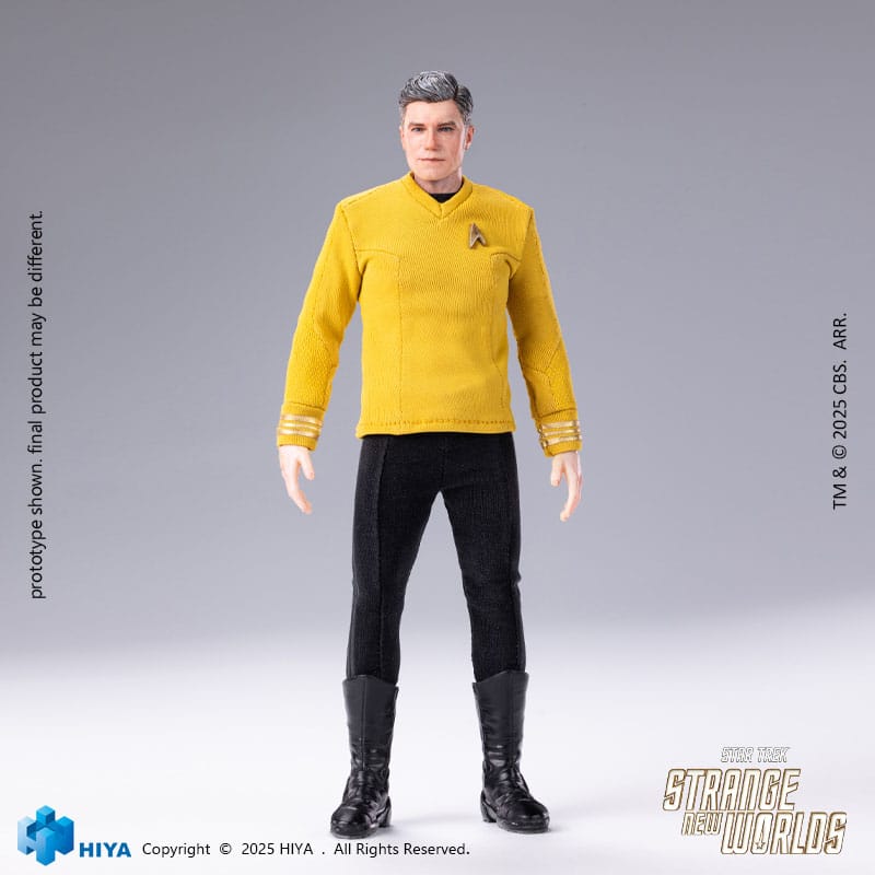 Star Trek Strange New Worlds Exquisite Super Series  Actionfigur 1/12 Pike 16 cm