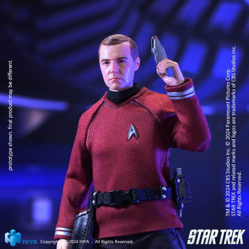 Star Trek 2009 Exquisite Super Series Actionfigure 1/12 Scotty 16 cm