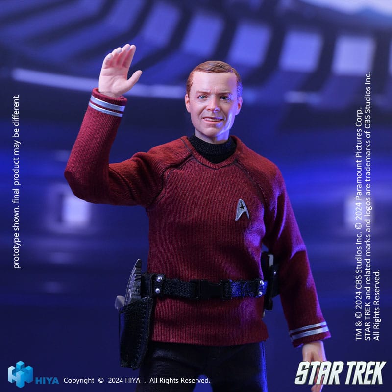 Star Trek 2009 Exquisite Super Series Actionfigure 1/12 Scotty 16 cm