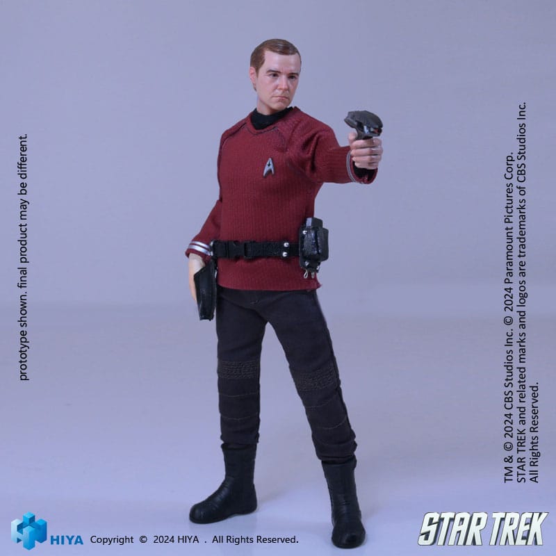 Star Trek 2009 Exquisite Super Series Actionfigure 1/12 Scotty 16 cm