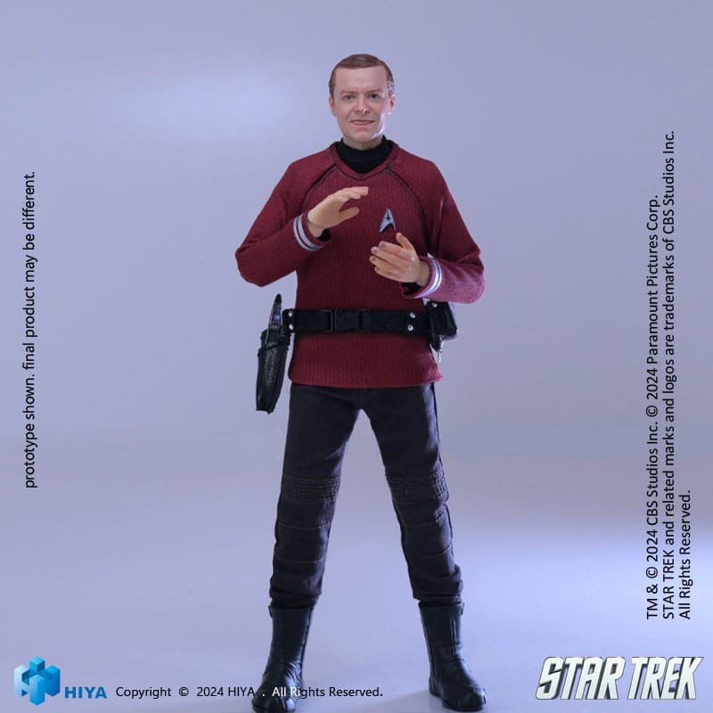 Star Trek 2009 Exquisite Super Series Actionfigure 1/12 Scotty 16 cm