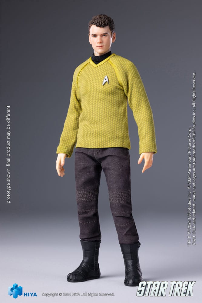 Star Trek 2009 Exquisite Super Series Actionfigure 1/12 Chekov 16 cm
