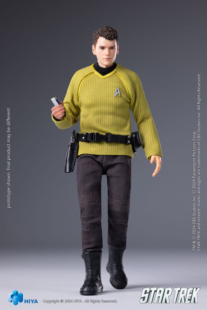 Star Trek 2009 Exquisite Super Series Actionfigure 1/12 Chekov 16 cm