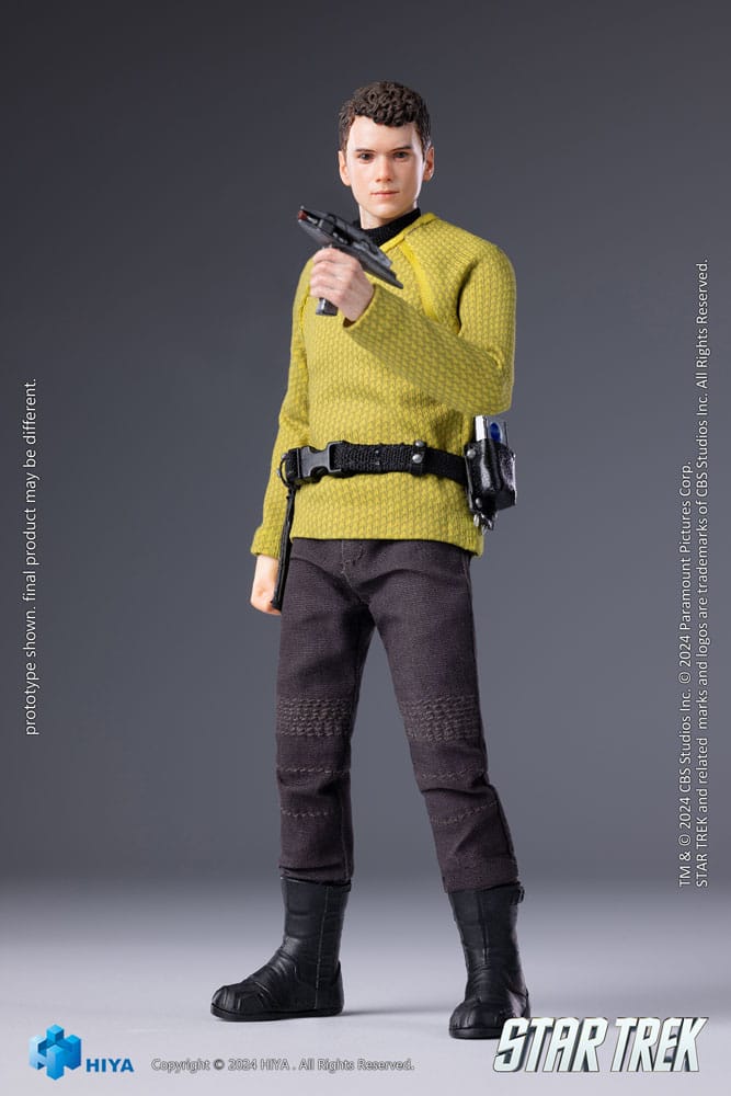 Star Trek 2009 Exquisite Super Series Actionfigure 1/12 Chekov 16 cm