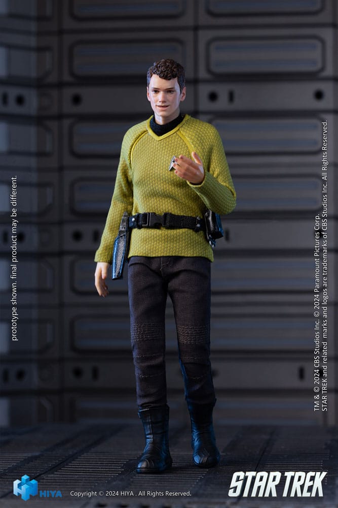 Star Trek 2009 Exquisite Super Series Actionfigure 1/12 Chekov 16 cm