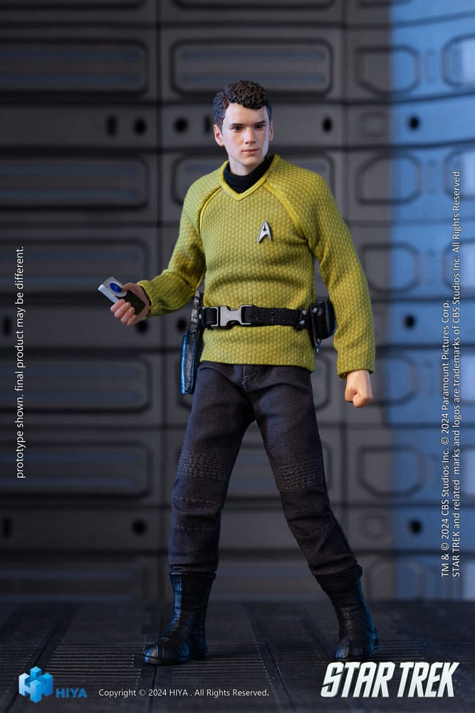 Star Trek 2009 Exquisite Super Series Actionfigure 1/12 Chekov 16 cm