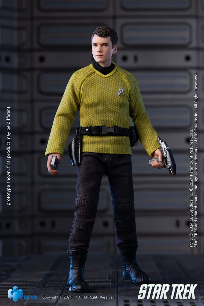 Star Trek 2009 Exquisite Super Series Actionfigure 1/12 Chekov 16 cm