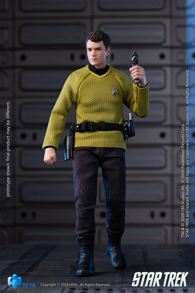 Star Trek 2009 Exquisite Super Series Actionfigure 1/12 Chekov 16 cm