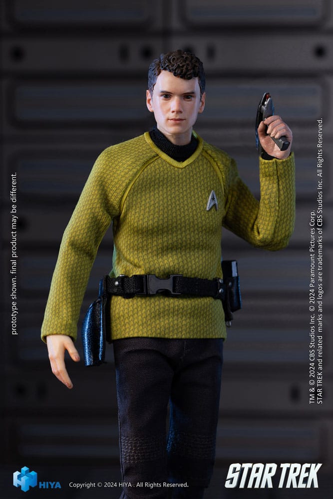 Star Trek 2009 Exquisite Super Series Actionfigure 1/12 Chekov 16 cm
