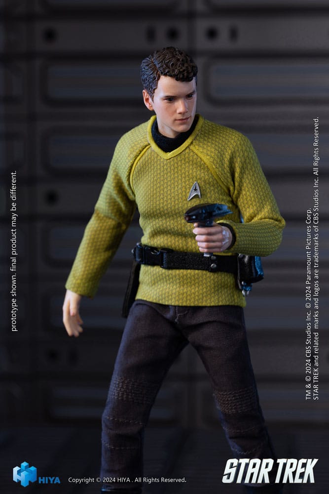 Star Trek 2009 Exquisite Super Series Actionfigure 1/12 Chekov 16 cm