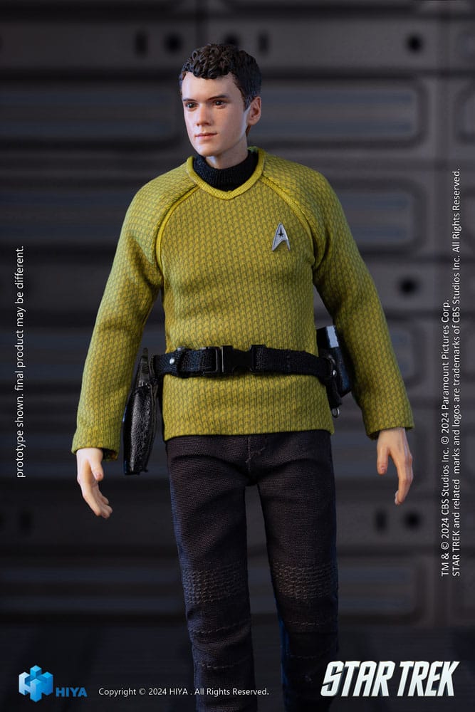 Star Trek 2009 Exquisite Super Series Actionfigure 1/12 Chekov 16 cm