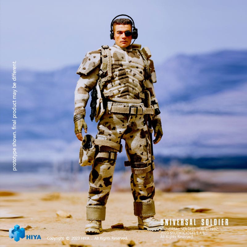 Actionfigure Universal Soldier Exquisite Super Series 1/12 Luc Deveraux 16 cm