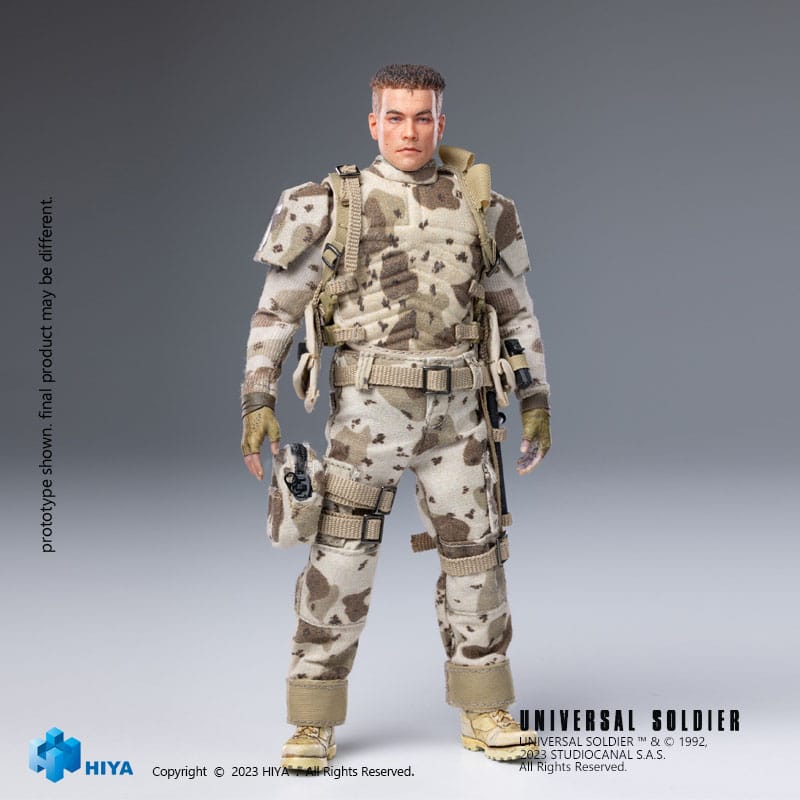 Actionfigure Universal Soldier Exquisite Super Series 1/12 Luc Deveraux 16 cm